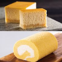【京王プラザホテル】ベイクドチーズケーキ＆スフレチーズロールセット 