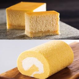 【京王プラザホテル】ベイクドチーズケーキ＆スフレチーズロールセット 