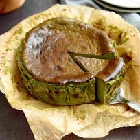 和食職人が作る 焦がしの香りとろける濃厚 抹茶バスク風チーズケーキ 4号サイズ（直径約12cm）誕生日 バスク チーズケーキ