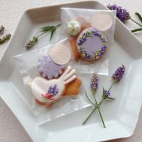 【季節限定】米粉と麹の発酵クッキー mini ･:*+lavender･:*×2袋
