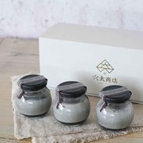 【夏限定商品】 深味 黒ごまプリン（３個入）