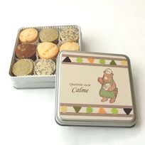クッキー缶 カルテット・カルム【小】 