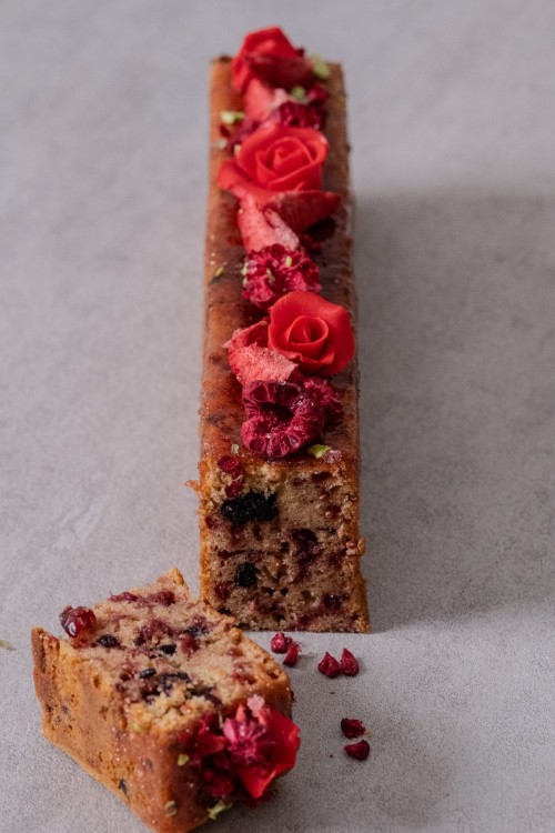 【シュガーアートの全国大会1位 長谷川健太】クワトロ・ベリーローズ・ケーク