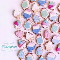MINI SUMMER SWEETS アイシングクッキー 5枚入り