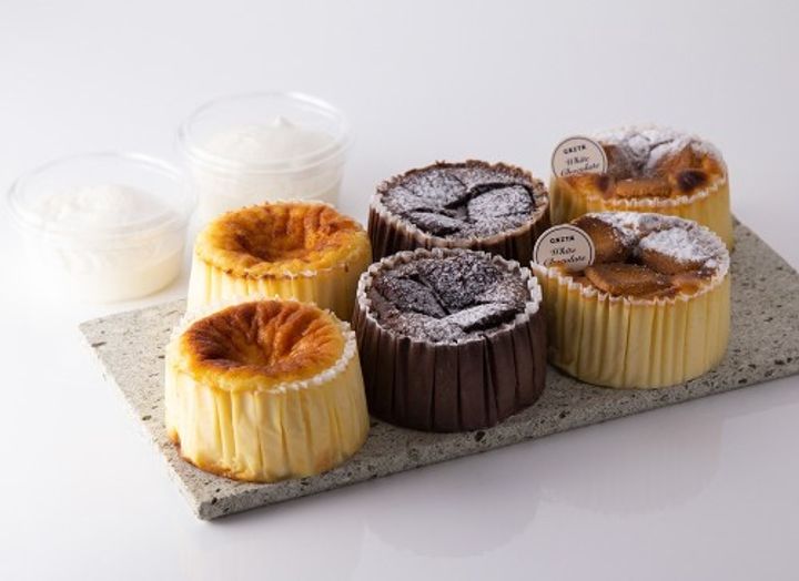 【食べログ100名店】GAZTAのバスクチーズケーキ、チョコレート、ホワイトチョコレート 3種6個セット