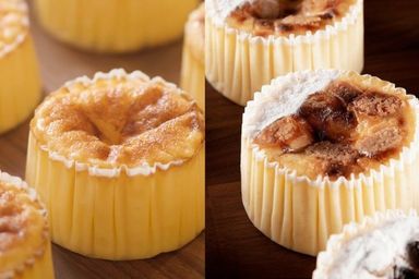 【食べログ100名店】GAZTAのバスクチーズケーキとホワイトチョコレートバスクチーズケーキ2種4個セット