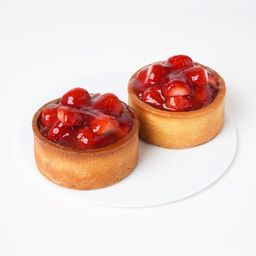 グルテンフリーフルーツタルト◆【ミニタルト2個セット】長野県産いちご・いちご＜冷凍＞3号 9cm