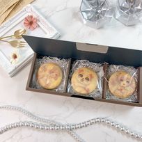 ◻︎セレブレイト・クッキーBOX（お好きなプレーンプリントクッキー3枚）