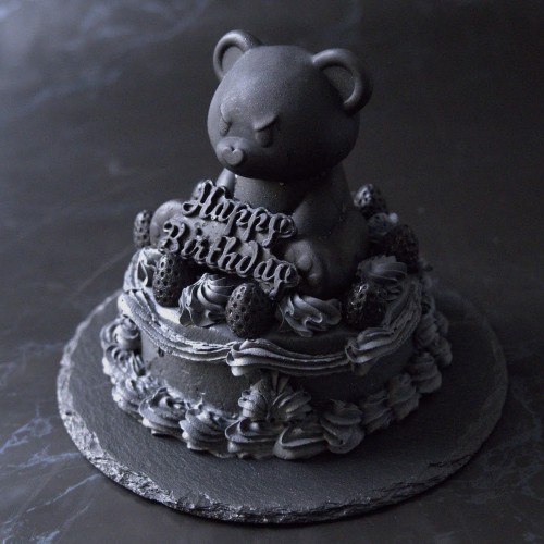 王冠ショートケーキ＆テディベアケーキ タワーセット：ハロウィン2025