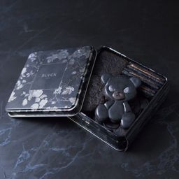 アイシングクッキー入りチョコレートクッキー缶 - ブラックパリオリジナル 