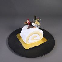 白金プレミアムジャージーブッシュドノエル（プレーン）ハーフ クリスマス2025