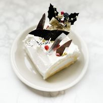 白金クリームブッシュドノエル（プレーン）ハーフ クリスマス2025