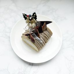 白金モンブランロール（皇室献上栗 山江栗）ハーフ クリスマス2025
