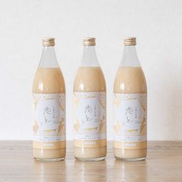 恋と 甘酒 900ml×3本