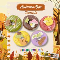 【SIUNAUS SWEETS】オータムドーナツ５個入BOX