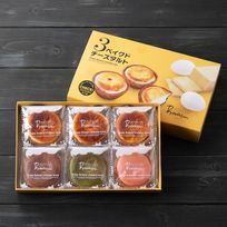 濃厚！チーズ！チーズ！チーズ！【神戸洋藝菓子ボックサン】3ベイクドチーズタルト   6個入 ギフト 熨斗対応 ：母の日2026