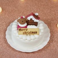 犬用 クリスマス ショート ケーキ プチ