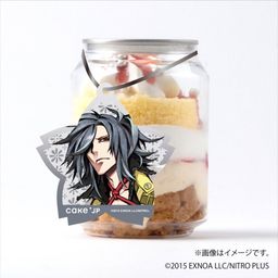 「刀剣乱舞ONLINE」 大典太光世 タグ付きケーキ缶（イチゴカスタード）