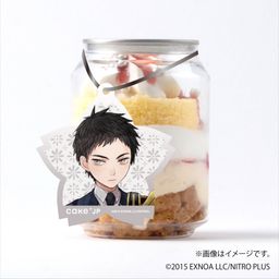 「刀剣乱舞ONLINE」 厚藤四郎 タグ付きケーキ缶（イチゴカスタード）