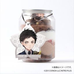 「刀剣乱舞ONLINE」 厚藤四郎 タグ付きケーキ缶（ダブルチョコレート）