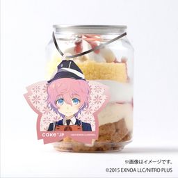 「刀剣乱舞ONLINE」 秋田藤四郎 タグ付きケーキ缶（イチゴカスタード）