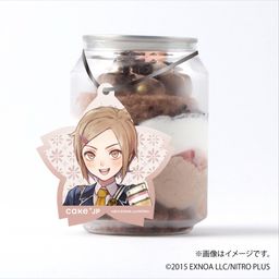 「刀剣乱舞ONLINE」 包丁藤四郎 タグ付きケーキ缶（ダブルチョコレート）