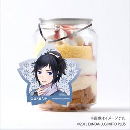 「刀剣乱舞ONLINE」 大和守安定 タグ付きケーキ缶（イチゴカスタード）