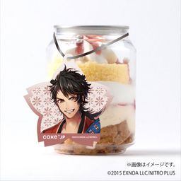 「刀剣乱舞ONLINE」 陸奥守吉行 タグ付きケーキ缶（イチゴカスタード）