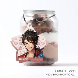 「刀剣乱舞ONLINE」 陸奥守吉行 タグ付きケーキ缶（ダブルチョコレート）