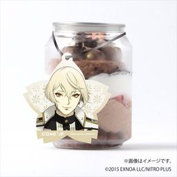 「刀剣乱舞ONLINE」 髭切 タグ付きケーキ缶（ダブルチョコレート）