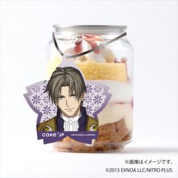 「刀剣乱舞ONLINE」 へし切長谷部 タグ付きケーキ缶（イチゴカスタード）