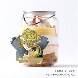 「刀剣乱舞ONLINE」 獅子王 タグ付きケーキ缶（イチゴカスタード）
