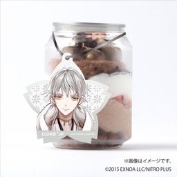 「刀剣乱舞ONLINE」 鶴丸国永 タグ付きケーキ缶（ダブルチョコレート）