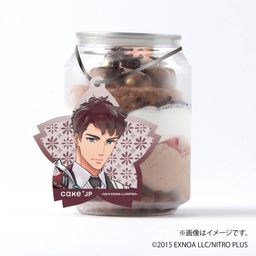 「刀剣乱舞ONLINE」 小豆長光 タグ付きケーキ缶（ダブルチョコレート）