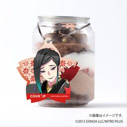 「刀剣乱舞ONLINE」 静形薙刀 タグ付きケーキ缶（ダブルチョコレート）