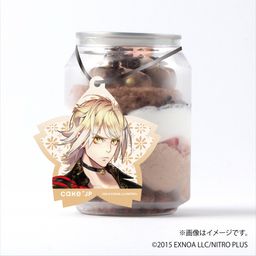 「刀剣乱舞ONLINE」 南泉一文字 タグ付きケーキ缶（ダブルチョコレート）