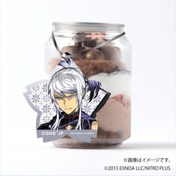 「刀剣乱舞ONLINE」 人間無骨 タグ付きケーキ缶（ダブルチョコレート）