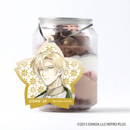 「刀剣乱舞ONLINE」 富田江 タグ付きケーキ缶（ダブルチョコレート）