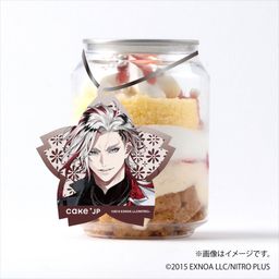 「刀剣乱舞ONLINE」 道誉一文字 タグ付きケーキ缶（イチゴカスタード）
