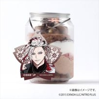 「刀剣乱舞ONLINE」 道誉一文字 タグ付きケーキ缶（ダブルチョコレート）
