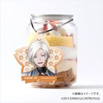 「刀剣乱舞ONLINE」 雲次 タグ付きケーキ缶（イチゴカスタード）