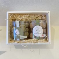 「豆乳入りコロコロおからクッキー」ギフトBOX【抹茶・紅茶】