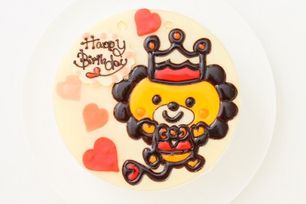 【店頭受取】米粉のキャラクターデコレーション 生 5号 15cm