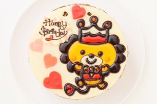 【店頭受取】米粉のキャラクターデコレーション チョコレート 5号 15cm