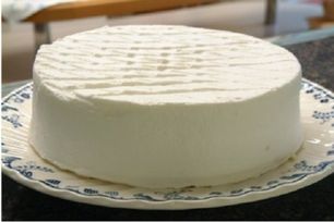 【店頭受取】 レモンの香り☆純白チーズ 6号 18cm