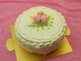 【店頭受取】 昔懐かしいバターデコレーション4号 12cm