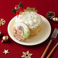 【店頭受取】豆乳クリームのクリスマスデコレーション 4号 