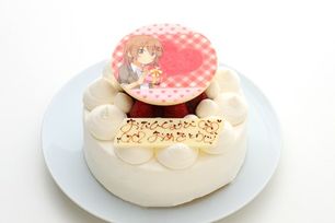 【店頭受取】写真ケーキ 生 4号 12cm