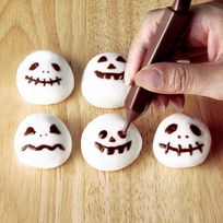 ハロウィンマシュマロ（チョコペン付き）