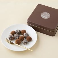 【店頭受取】ヴィーガンRAWチョコトリュフ缶《ヴィーガンスイーツ》《ロースイーツ》